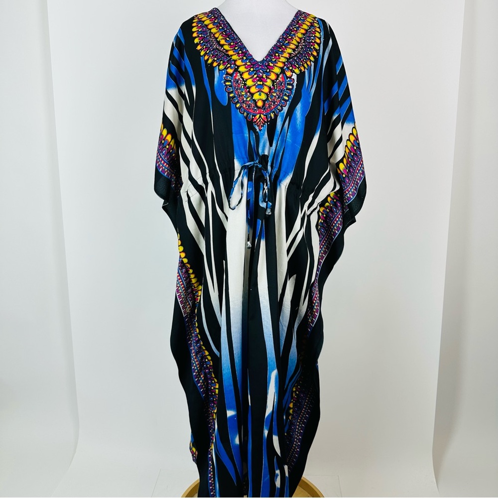 True Rock Bold Color Kaftan One Size